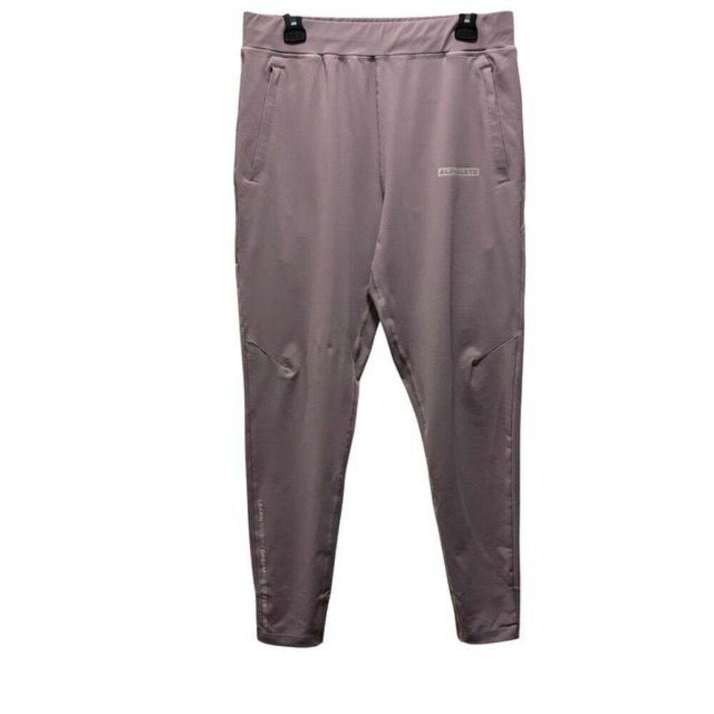 Alphalete Mens Sweatpants Purple Jogger Drawstring Size Large